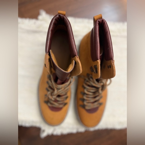 Taft Suola Viking Boot Size 43 US 10 Handmade In Spain Leather Hiking Vibram EUC - Picture 3 of 11